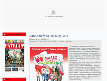Tablet Screenshot of gazetapatria.pl